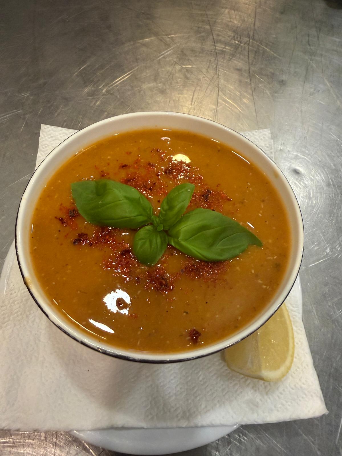 Eine Schale Suppe